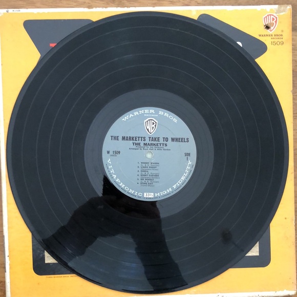 The Marketts Vinyl Album Take To Wheels - Picture 3 of 6